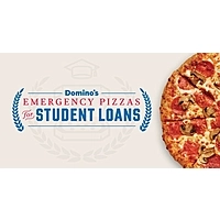 Domino's: Current or Former Students w/ Loans: Medium 2-Topping Pizza
